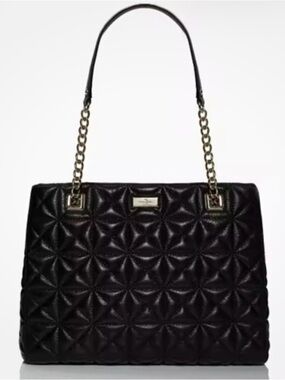 Kate Spade New York Sedgewick Place Black Large Shoulder Bag Purse EUC